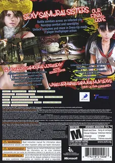 OneChanbara : Bikini Samurai Squad dos