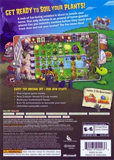 Plantes Contre Zombies dos