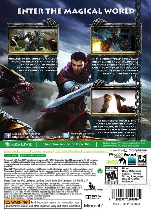 Risen 3 - Titan Lords - Dos