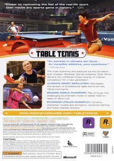 Rockstar Games Presents Table Tennis dos