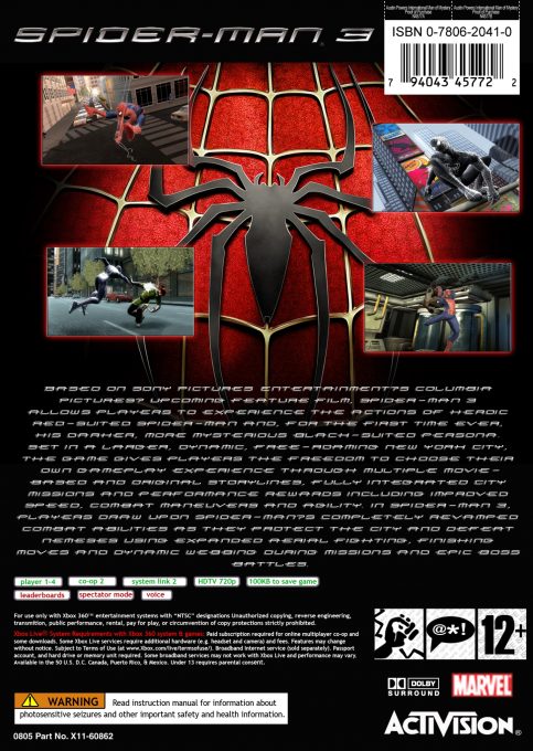 Spider-man 3 - Dos