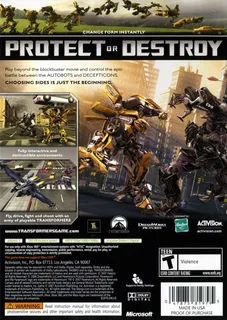 Transformer the Game dos