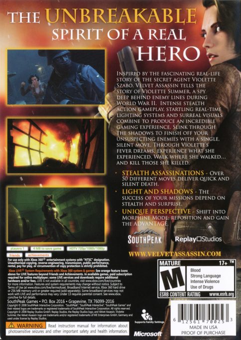 Velvet Assassins - Dos
