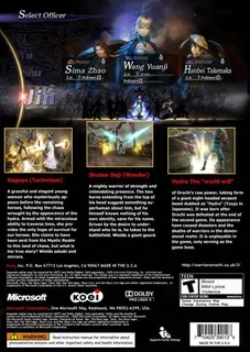 Warriors Orochi 3 dos