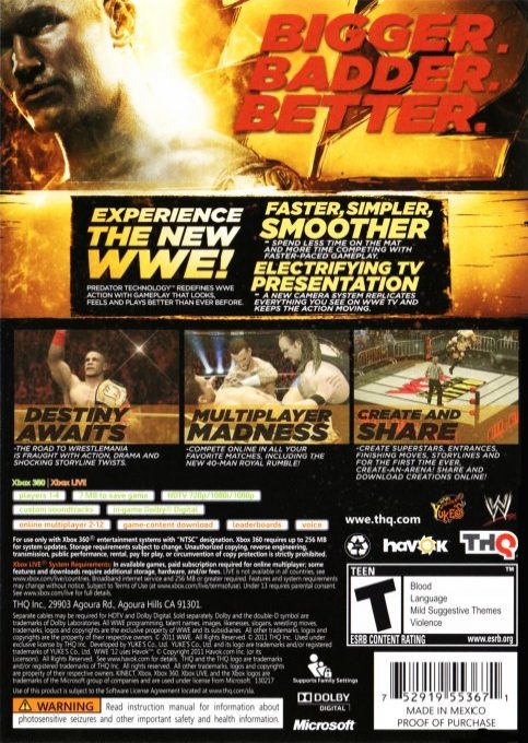 Wwe'12 - Dos