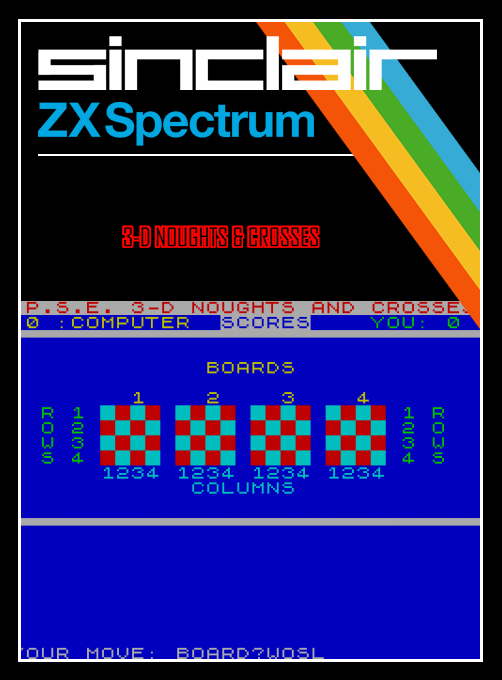 3-D Noughts & Crosses