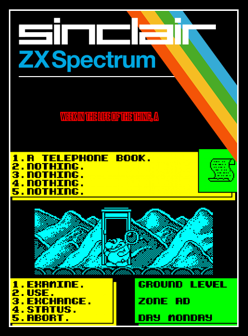 A Week in the Life of the Thing!