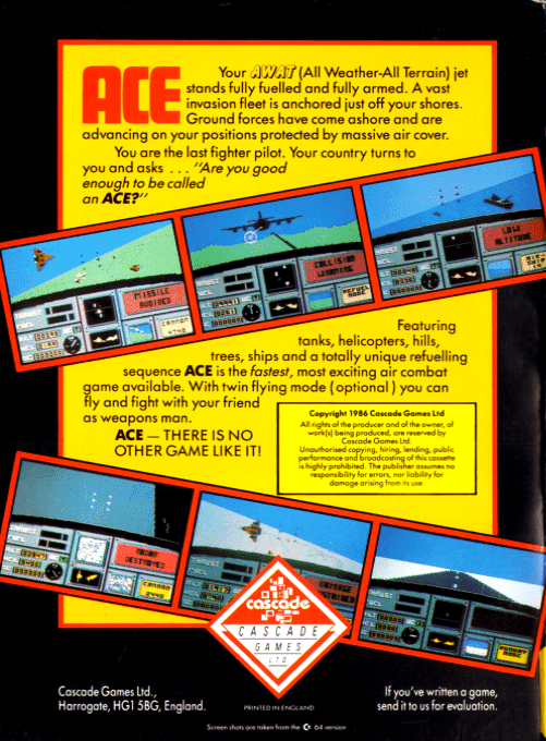 ACE - Air Combat Emulator - Dos