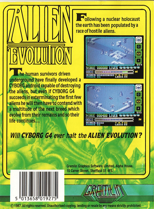 Alien Evolution - Dos