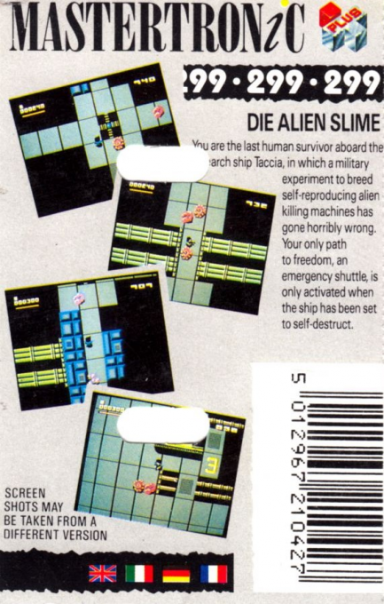 Alien Slime, Die - Dos