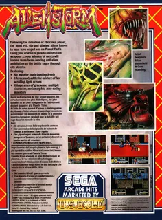 Alien Storm dos