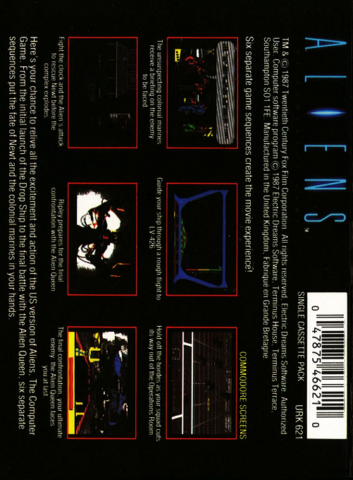Aliens - The Computer Game - Dos