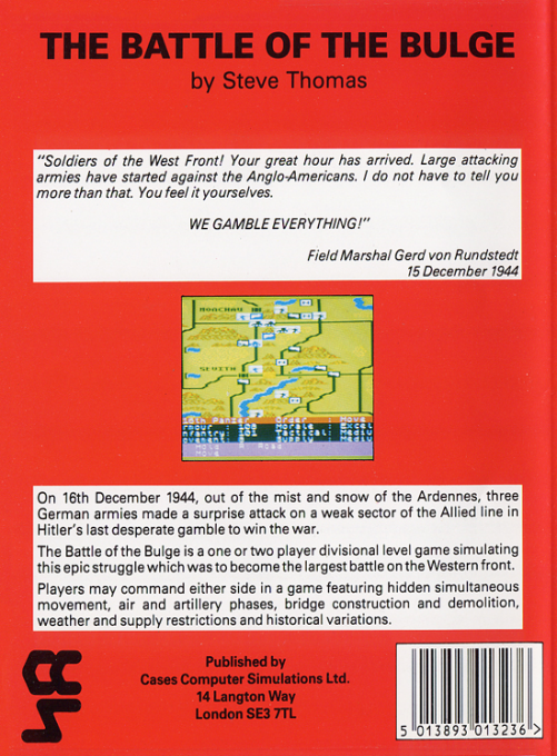 Battle of the Bulge - Dos