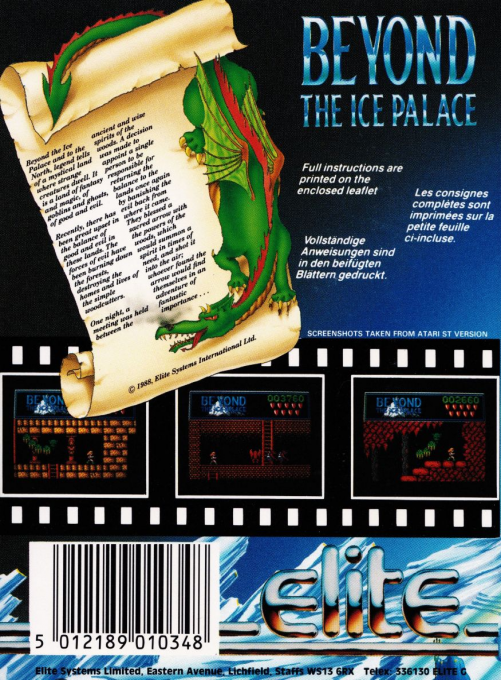Beyond The Ice Palace - Dos