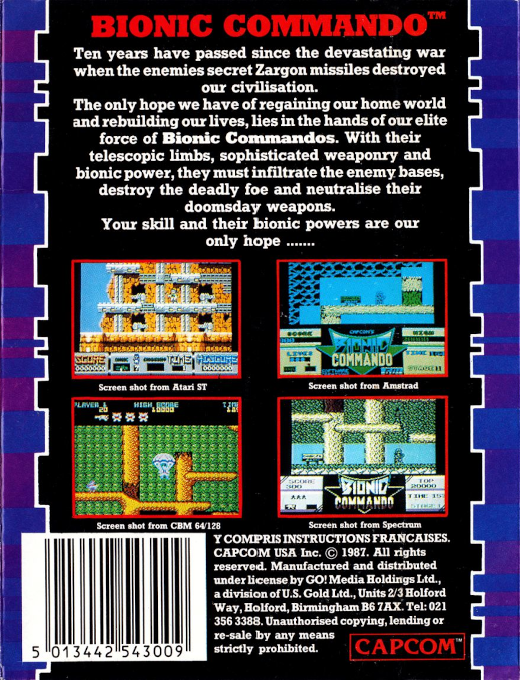 Bionic Commando - Dos