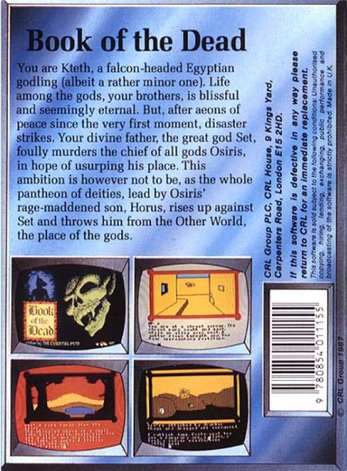 Book Of The Dead - Dos