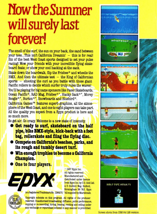 California Games - Dos