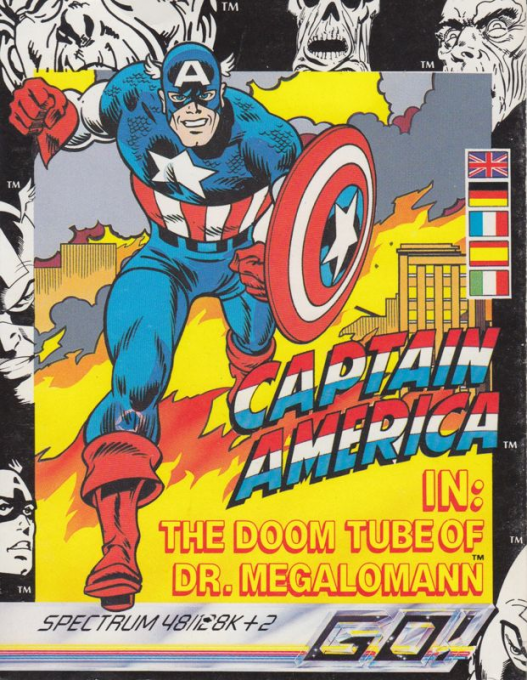 Captain America in - The Doom Tube of Dr. Megalomann