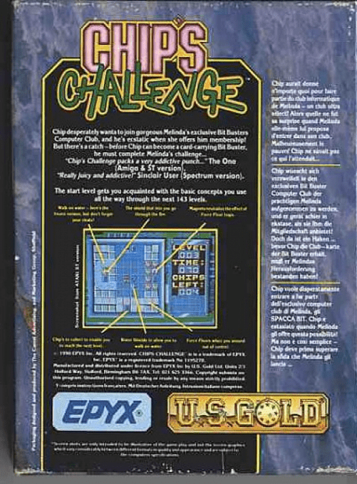 Chip's Challenge - Dos