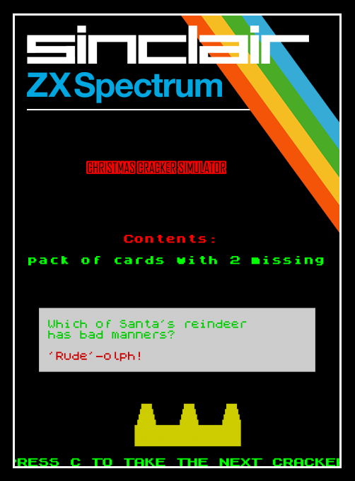 Christmas Cracker Simulator