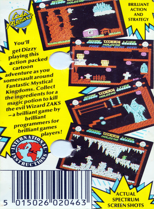 Dizzy - The Ultimate Cartoon Adventure - Dos