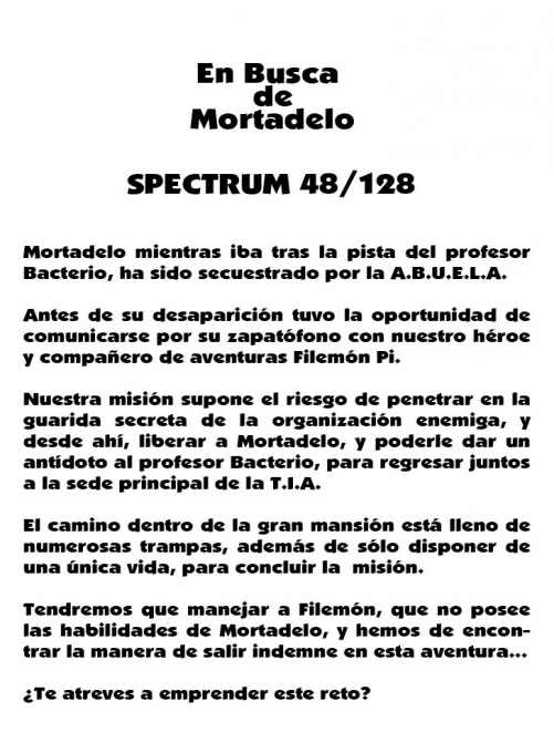 En Busca de Mortadelo - Dos
