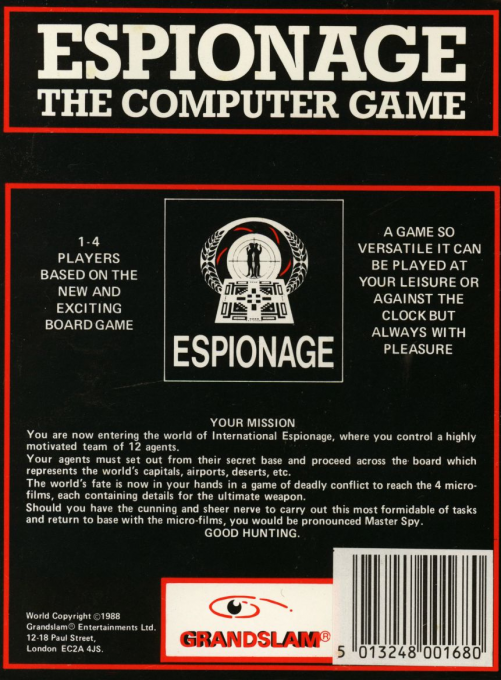 Espionage - Dos