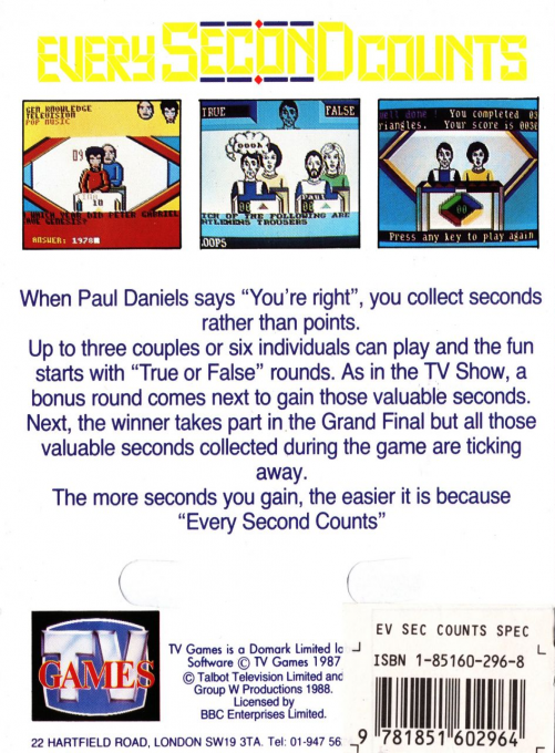 Every Second Counts - Dos