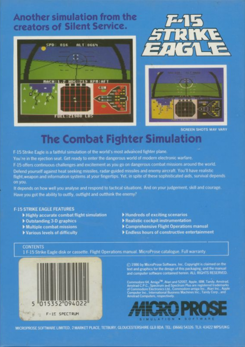 F-15 Strike Eagle - Dos