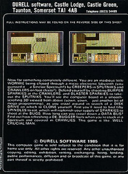 Fat Worm Blows a Sparky - Dos