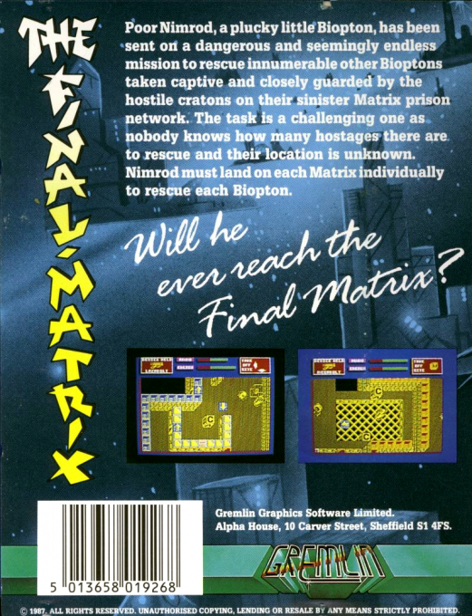 Final Matrix, The - Dos