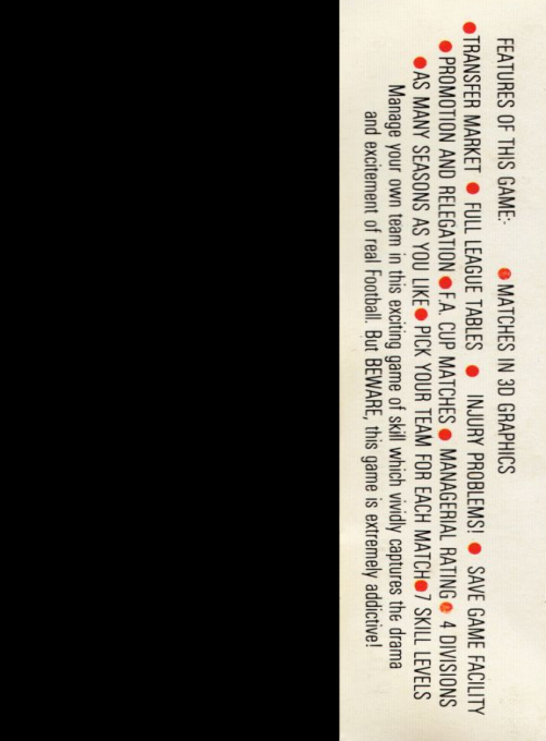 Football Manager - Dos