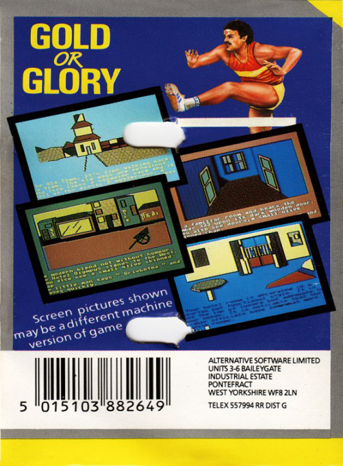 For Gold Or Glory - Dos