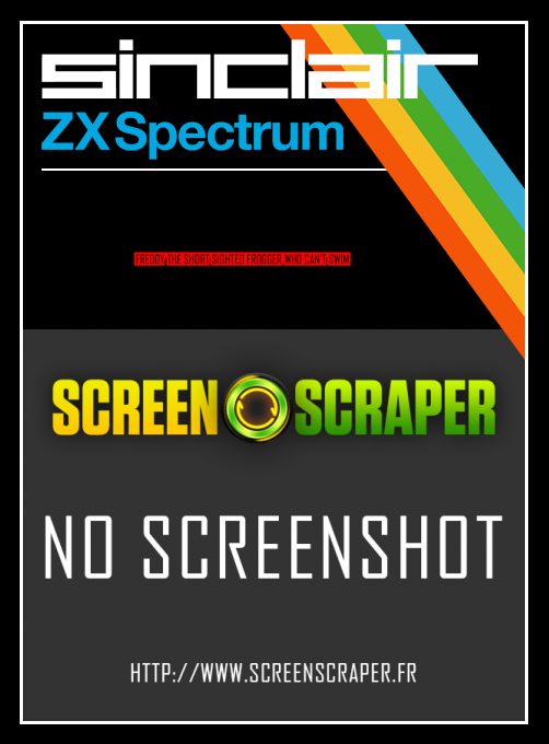 Freddy The Short Sighted Frogger Who Can't Swim