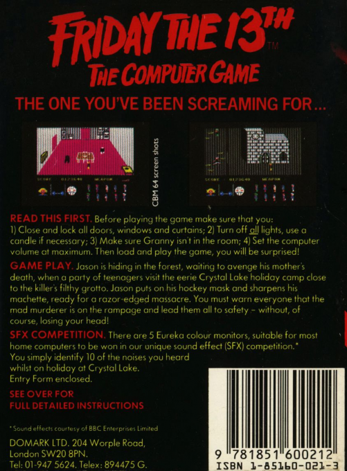 Friday The 13th - Dos