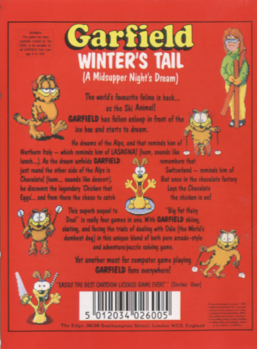 Garfield - Winter's Tail - Dos
