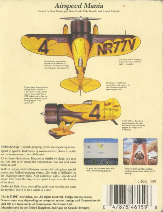 Gee Bee Air Rally - Dos