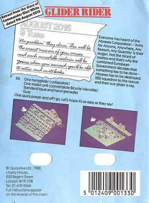 Glider Rider - Dos
