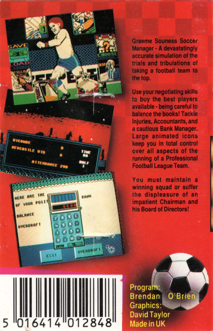 Graeme Souness Soccer Manager - Dos