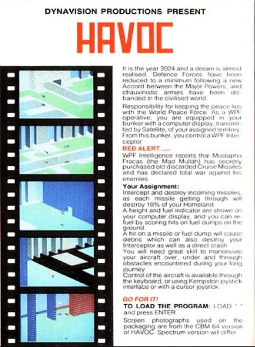 Havoc (Dynavision) - Dos
