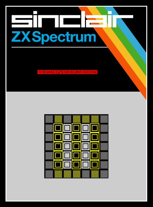 I'm dreaming of a Black and White Christmas