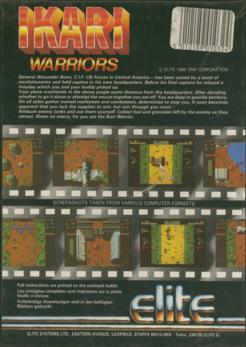 Ikari Warriors - Dos