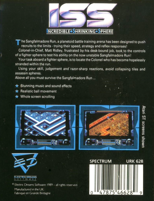 Incredible Shrinking Sphere - Dos