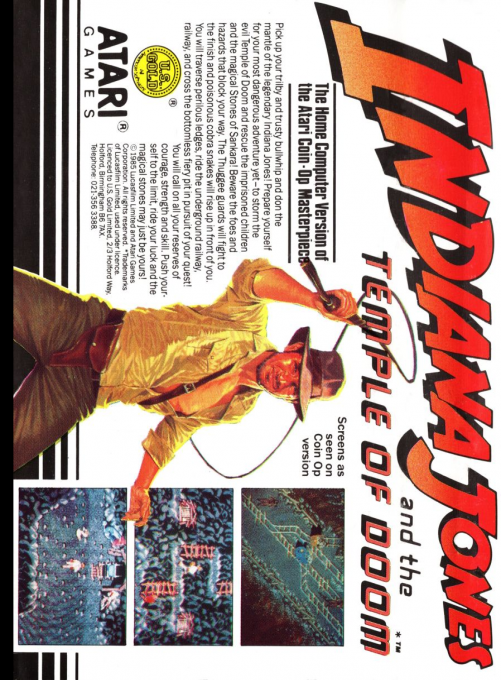 Indiana Jones And The Temple Of Doom - Dos