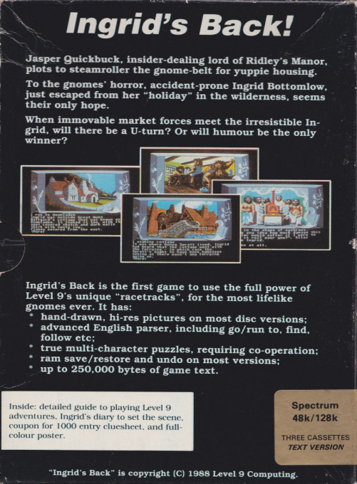 Ingrid's Back! - Dos