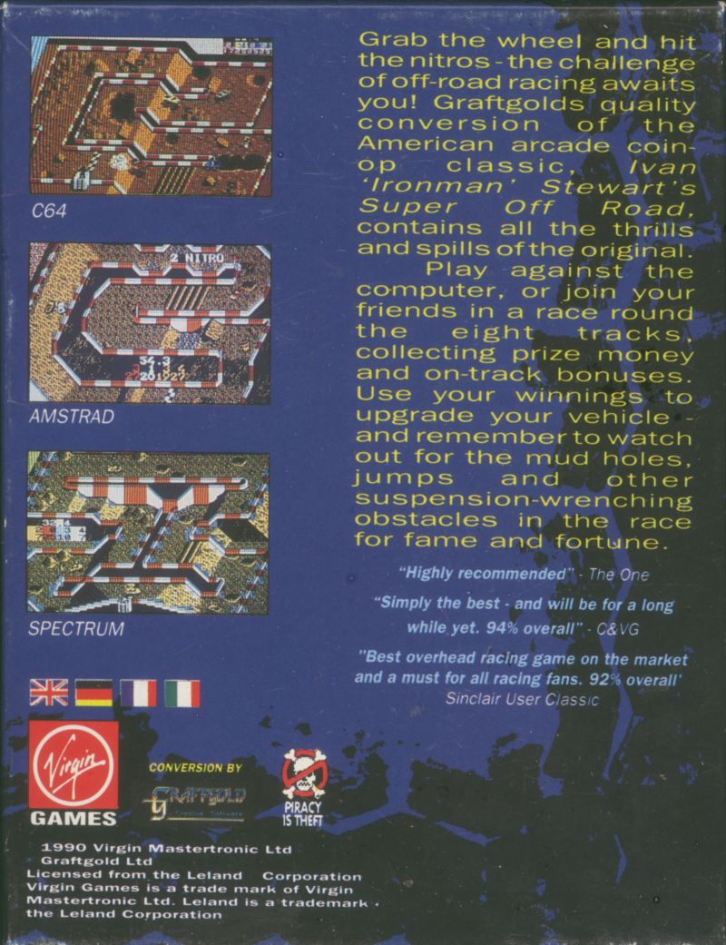 Ivan "iron Man" Stewart's Super Off Road - Dos