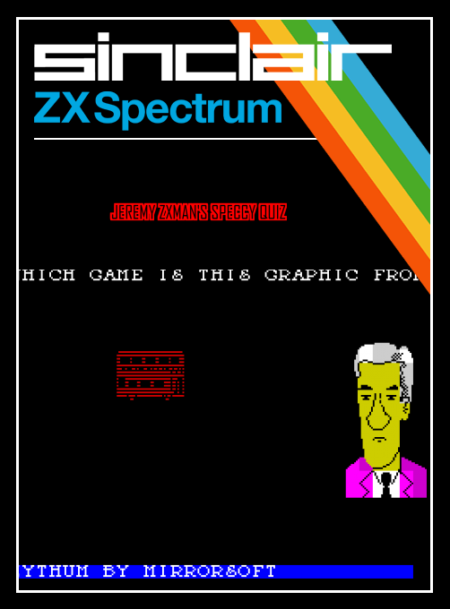 Jeremy ZXMan's Speccy Quiz