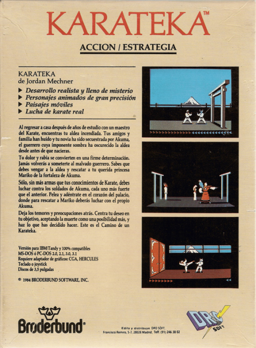 Karateka - Dos