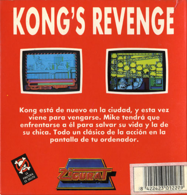 Kong's Revenge - Dos