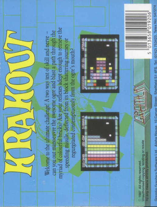 Krakout - Dos